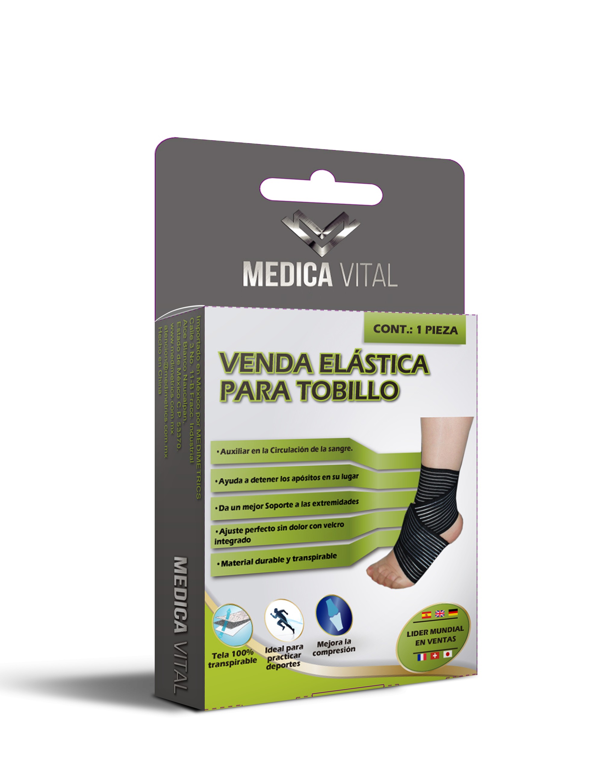 VENDA COHESIVA MEDICA VITAL - Medimetrics